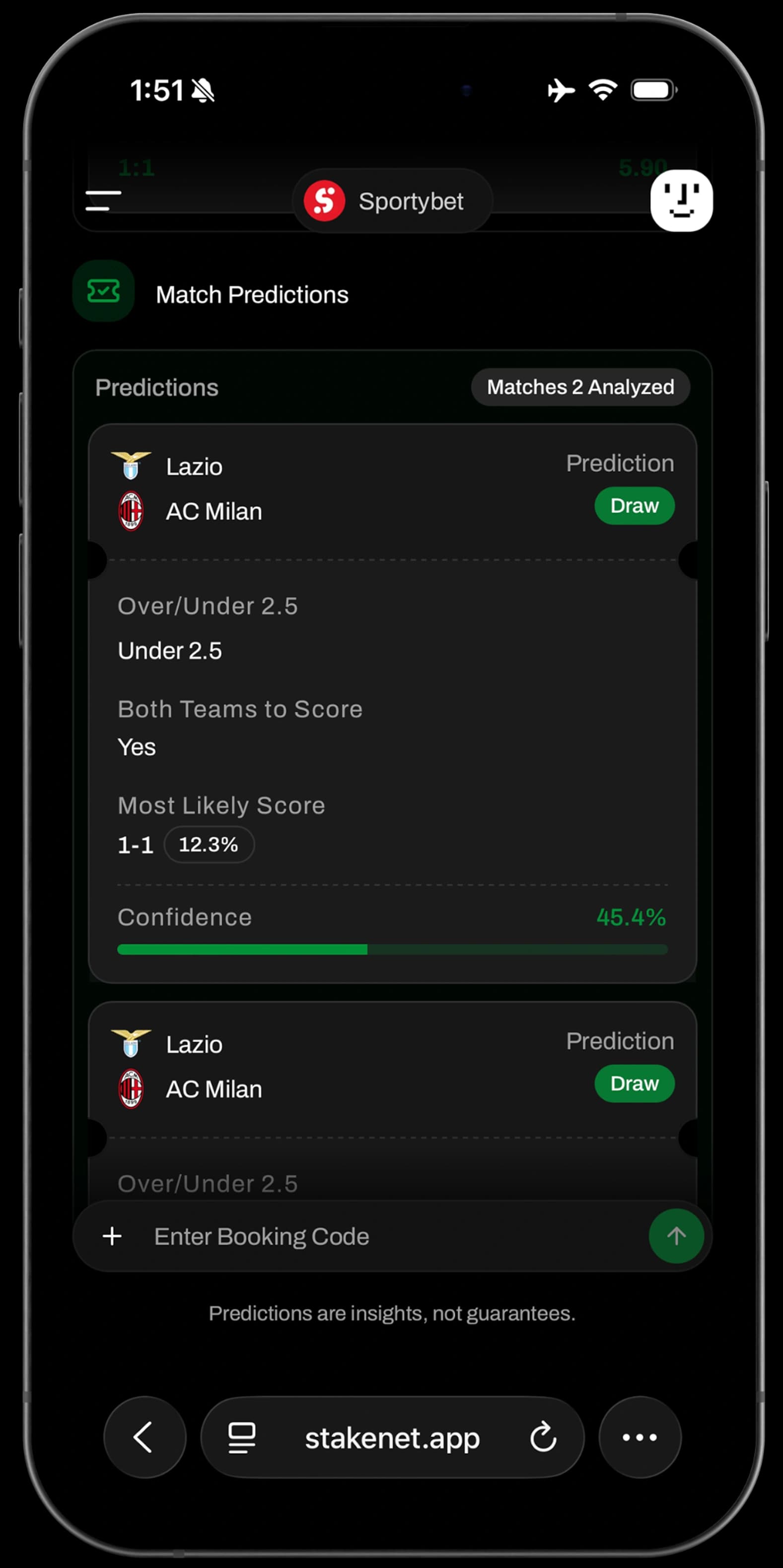 AI-Powered Match Predictions